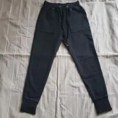 guブラック ジョガーパンツ xs