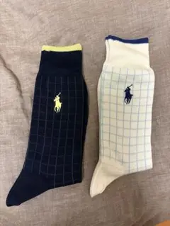 ポロラルフローレン　メンズソックス 2足セット