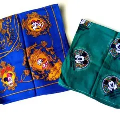 東京ディズニーランド ミッキー ハンカチ 2枚セット