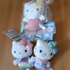 ハローキティ 星飾りキティ マスコットチャームポーチショルダーバッグ