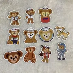 C*E様 ディズニー　ダッフィーフレンズ　シール　ダイカットステッカー　大きめ