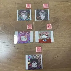 コレキラステッカー　サンリオ　ステッカー　5枚セット　クロミ　ハローキティ