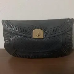 ☆開店セール☆定価約16万 良品 セルジオロッシ レザー ×クラッチバッグ