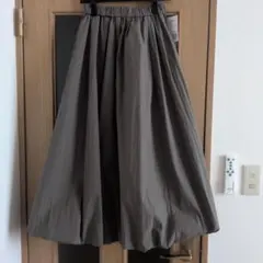 relume新品グレー バルーンスカート