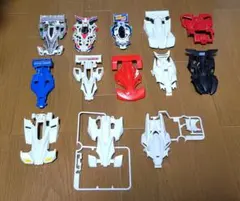 t*n様 ミニ四駆 ボディ・シャシ・パーツセット(一部加工有)