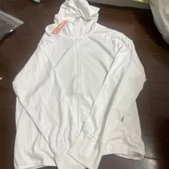 ホワイト フルジップ ラッシュガード