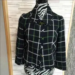 【美品】ケイトスペード 0サイズ　ジャケット　チェック柄 秋冬 レディース