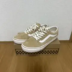VANS Old Skool ベージュ スエード スニーカーのサムネイル