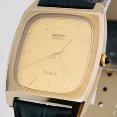 A183希少 稼動品 SEIKO DOLCE スクエア型 80年代ヴィンテージ - メルカリ