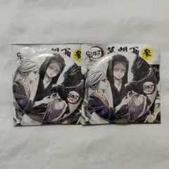 鬼滅の刃 全集中展 幕間画 参 産屋敷耀哉 あまね 缶バッジ