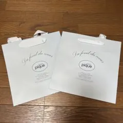 gelato pique ショッパー 2個セット