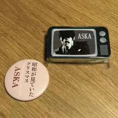 ASKA　昭和が見ていたクリスマス 缶ケース　【新品未使用】 レトロ缶ケース（A） / ASKA CONCERT 2026 昭和が見ていたクリスマス