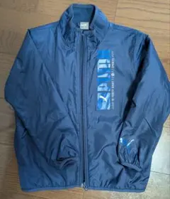 PUMA ウィンドブレーカー 130 ネイビー