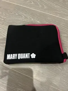 MARY QUANT ブラック ピンク ポーチ