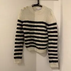 ZARA ストライプ ニットセーター