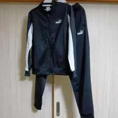 新品未使用品 PUMAプーマ トレーニングウェア上下 M ブラック/ホワイト