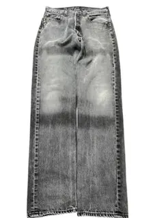 90s Levi’s 501 カナダ製 ブラックデニム 後染め W33 L36