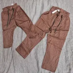 H&M ZARA好きに⭐︎新品未使用ピンクパンツ双子コーデ90cm100cm