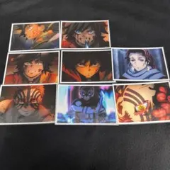 鬼滅の刃 無限城編 猗窩座再来 場面写 ブロマイドくじ　冨岡義勇 猗窩座 炭十郎