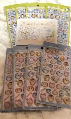 新品　正規品　ちいかわ　第二弾　ボンボンドロップシール　8枚まとめ売り