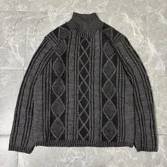 00's カジュアル ニット セーター タートルネック グランジ系