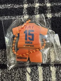 清水エスパルス2026/27ユニフォームラバーキーホルダー#15 本多勇喜 選手