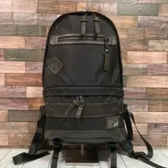 ✨美品✨ マスターピース　HUNT　ハント　リュックサック　デイパック　黒のサムネイル