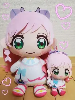 ひろがるスカイ！プリキュア　キュアプリズム　ぬいぐるみ2体セット