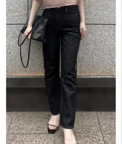 【超美品！】anuans Slim straight denimのサムネイル