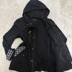 バーバリーブラックレーベル　ナイロンジャケット　マウンテンパーカー　ノバチェック