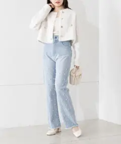 chico パールデニムパンツのサムネイル