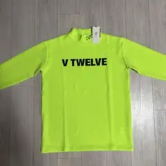 値下げしました！【新品】V TWELEVE 蛍光イエロー 長袖　定価17600円 新品❤️VTWELVE 半袖シャツ ネオンイエロー - メルカリ