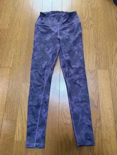 TIGORA ヨガパンツ パープル タイダイ柄Mサイズ