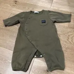 futafuta カバーオール　ロンパース　70 裏起毛　ボア