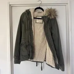 Hollister モッズコート M オリーブグリーン
