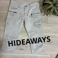 【美品】HIDEAWAYSハイダウェイニコル　デニムパンツのサムネイル