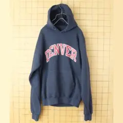 championチャンピオンDENVERスウェットパーカー ネイビーS aw55
