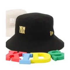 NEW ERA ブラック バケットハット キッズ 新品