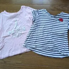 baby GAP & Zara BabyGirl Tシャツ 2点セット