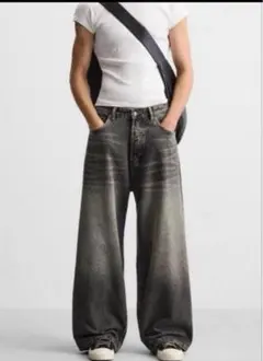 ZARA エクストラバギーデニム EU36