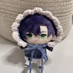 にじさんじ にじパペット ぬい服 ボンネット 帽子 青ブルー 10cm