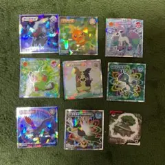 ポケモンシール　ウェハース　　パン　リポビタンキッズゼリー　サッポロ1番