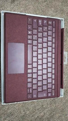 【ジャンク】Microsoft Surface pro ワインレッド キーボード