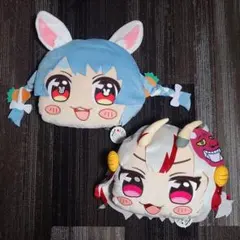 hololive フェイスクッション 兎田ぺこら 百鬼あやめ まとめ売り