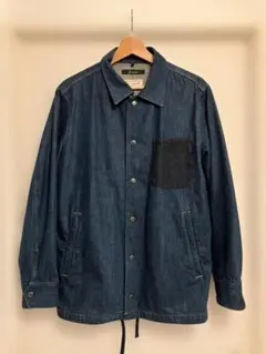 【美品】＊Johnbull＊デニムカバーオールフロントポケット付き