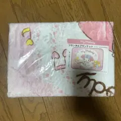 マイメロディ フランネルブランケット
