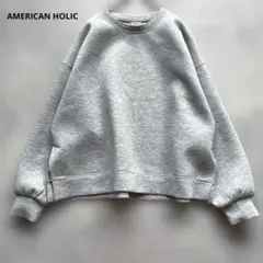 AMERICAN HOLIC スウェット グレー M