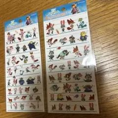 4size sticker ズートピア2 4サイズシール
