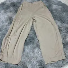 ユニクロ パンツ UNIQLO ズボン ボトムス (S) ベージュ系