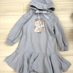 メゾピアノ パーカーワンピース　130